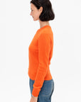 Round Neck Sweater, Candy Corn