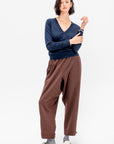 V- Neck Sweater, Deep Night
