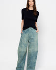 Round Neck Sweater, Navy