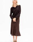V-Neck Sweater, Ebony