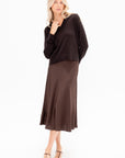 V-Neck Sweater, Ebony