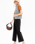 Zip Vest, Heather Melange