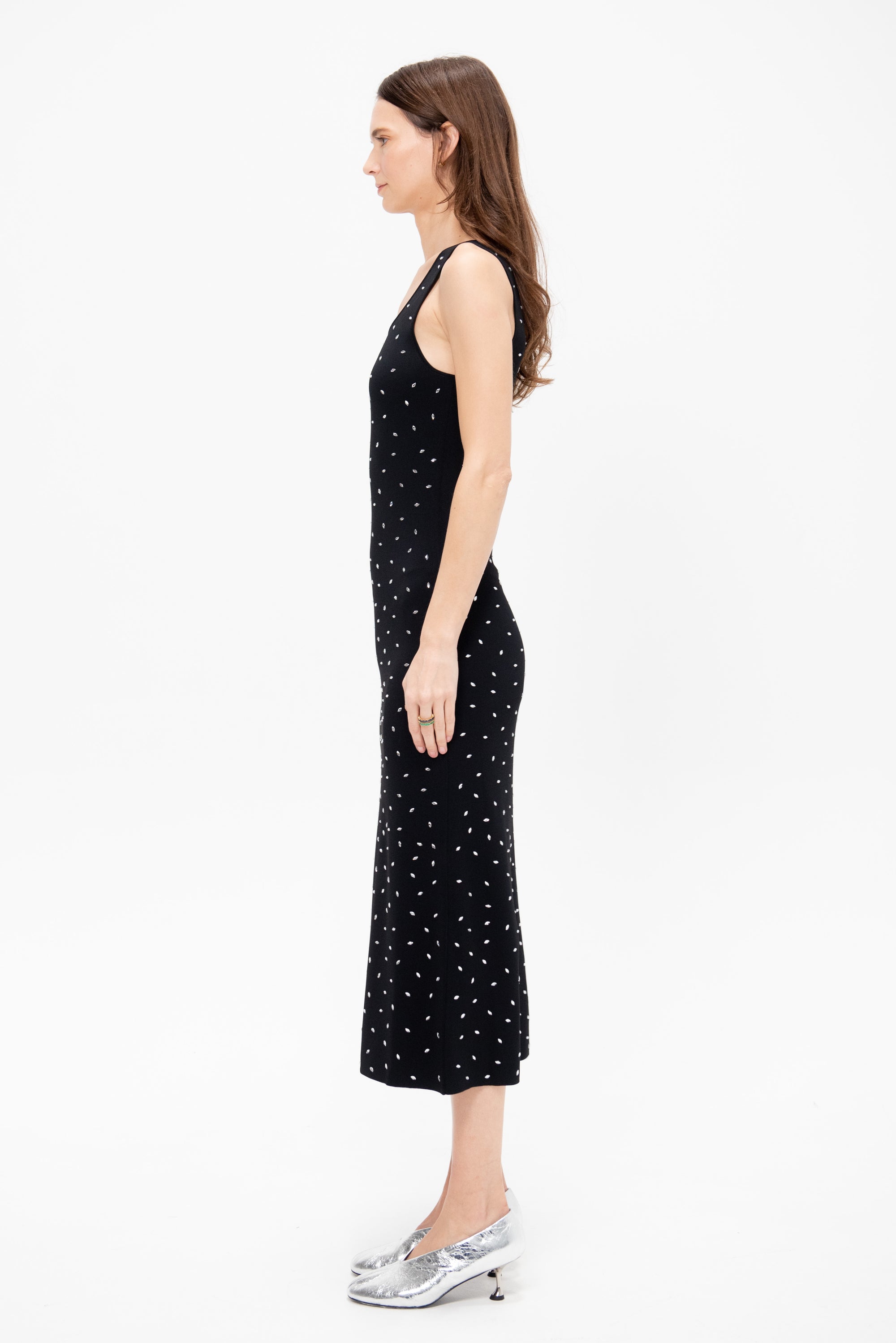 Geordie Dress, Black