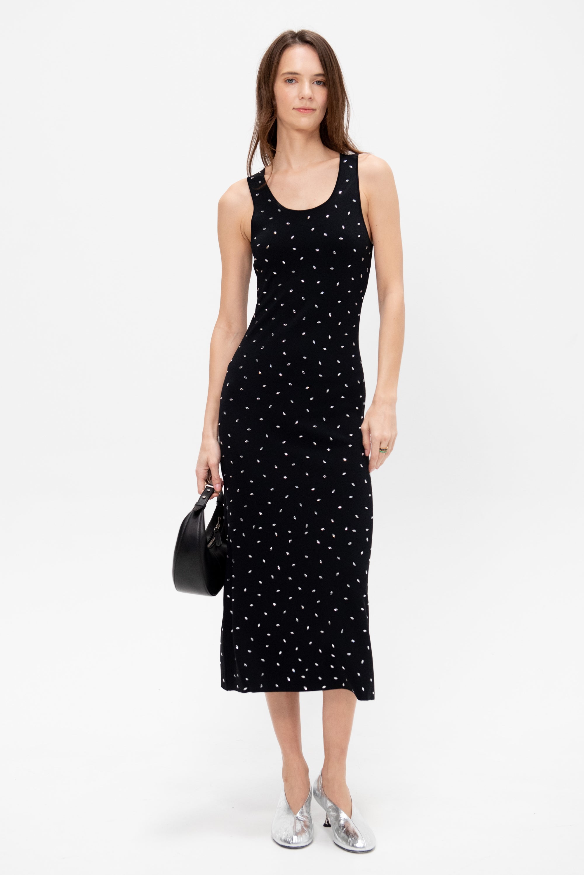 Geordie Dress, Black