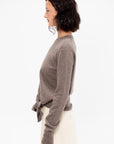 Nalini Sweater, Clove Melange