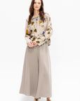 Shirt, Print M - Flower Cutout