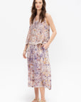 Silk Skirt, Bundle Dyed