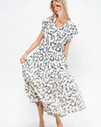 Agathe Tier Maxi, Alina Floral Cream