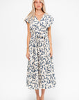 Agathe Tier Maxi, Alina Floral Cream