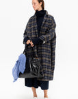 Plaid Coat, Anthracite