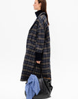 Plaid Coat, Anthracite