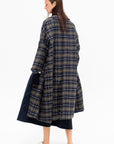 Plaid Coat, Anthracite