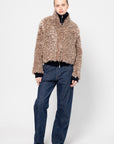 Mooney - Shearling Jacket, Hazel