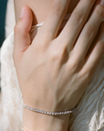 GABRIELA ARTIGAS - Illusion Tennis Bracelet, White Gold