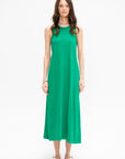 Tank Dress, Green Tambourine
