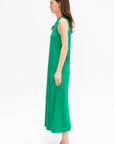 Tank Dress, Green Tambourine