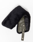 Aviator Collar, Black & Olive