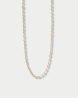 Small Motif Chain, Yellow Gold
