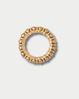 Rolling Spheres Ring, Yellow Gold