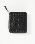 Comme des Garçons - Embossed Leather Wallet, Black