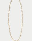 Heavy Medium Circle Link Chain, Yellow Gold