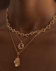 Thin Wheat Chain - 20", Yellow Gold
