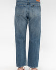 Ankle Cut Selvedge Denim, Medium Vintage