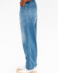 Denim Painter Pants, Light Distress