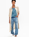 Denim Painter Pants, Light Distress