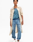 Denim Painter Pants, Light Distress