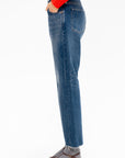 Ankle Cut Selvedge Denim, Vintage Dark
