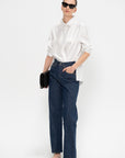 Straight Cut Selvedge Denim, Rinse