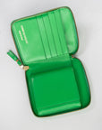 Comme des Garçons - Embossed Leather Wallet, Green