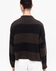 Baby Alpaca Cardigan, Bicolor