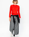 Lulu Cashmere Sweater, Scarlet