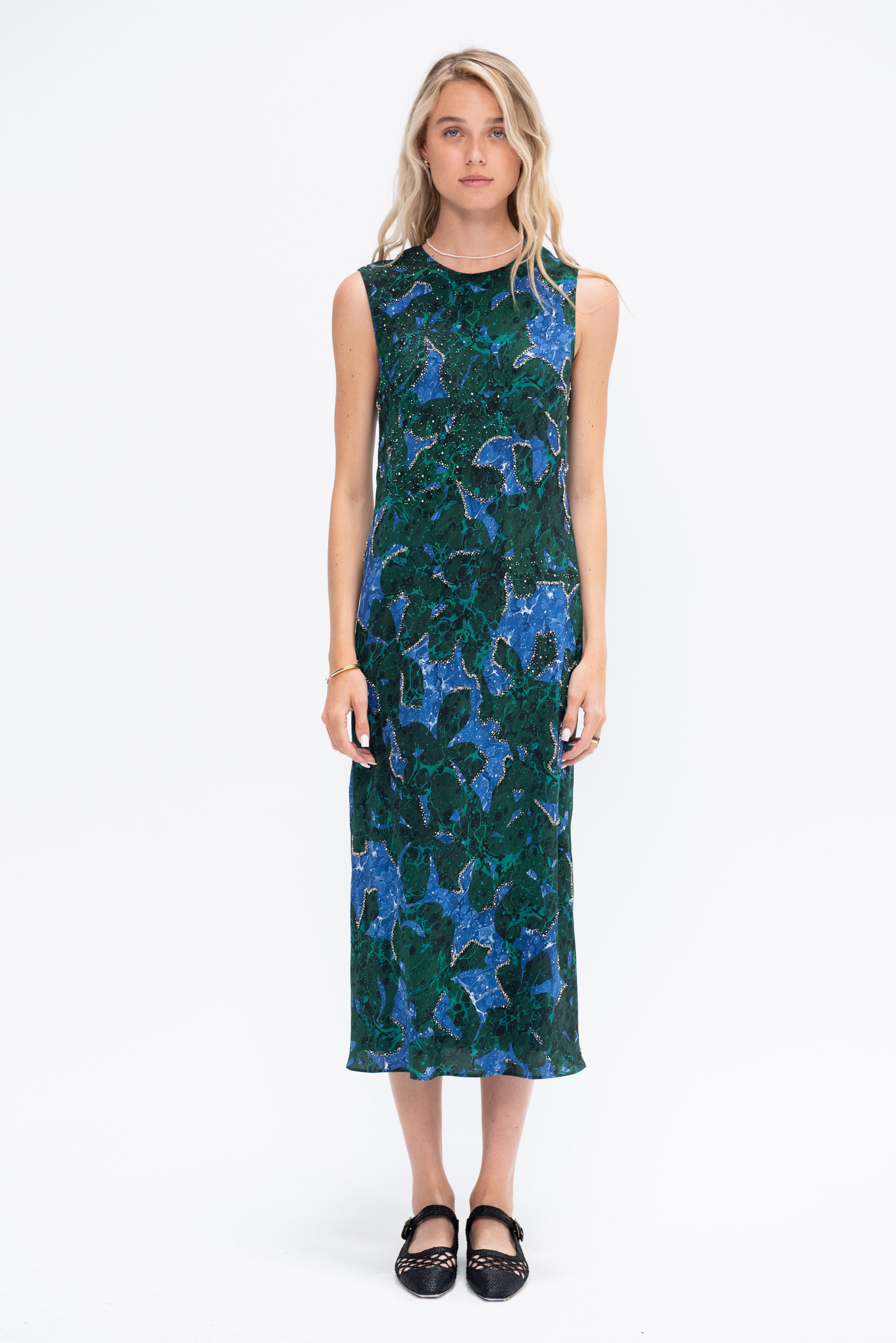 ワンピース DRIES VAN NOTEN DALANT SILK MINI DRESS Women's Dresses | Dries Van Noten