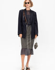 Double-Layer Skirt, Green