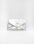 Envelope Clutch, Silver