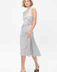Off Shoulder Top, Grey Melange