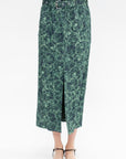 Belted Skirt, Malachite