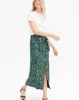 Belted Skirt, Malachite