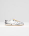Sneaker, Metallic Silver