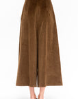Corduroy High Waist Pants, Toffee