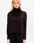 Ionic Turtleneck Sweater, Blackwood