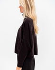 Ionic Turtleneck Sweater, Blackwood