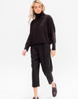 Ionic Turtleneck Sweater, Blackwood