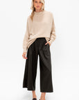 Crew Neck Kimono Sleeve Sweater