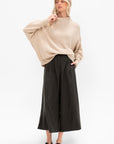 Crew Neck Kimono Sleeve Sweater