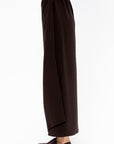 Long Sarong Skirt, Dark Brown