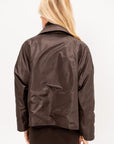 Oversized Jacket, Dark Taupe